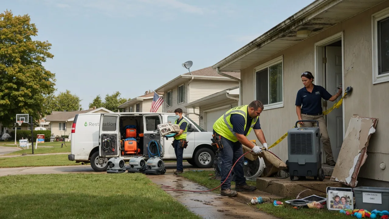 Water Damage Restoration in Fishers, NY near me